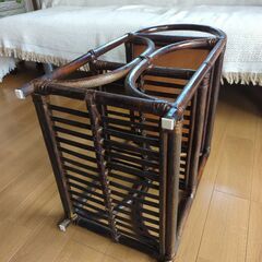 木製の棚／収納ラック／植物スタンドの画像