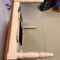 こたつ 75×75×40 カントリー調 ろくろ足  の画像