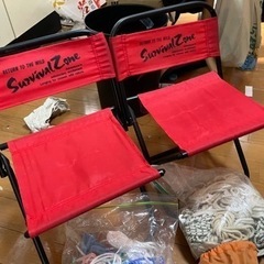 キャンプグッズ　椅子他の画像
