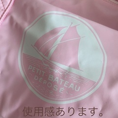 プチバトー  バッグ 中古 ピンクの画像