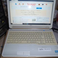 富士通  LIFEBOOK  AH77/G   Win10 pro 64ビット　メモリ４GB 15インチの画像
