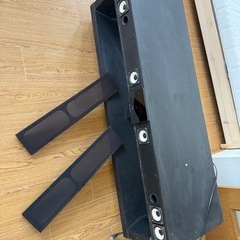 テレビ台/スピーカー付き/中古の画像