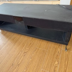 テレビ台/スピーカー付き/中古の画像