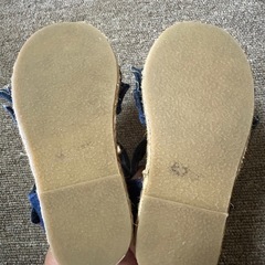 プティマイン  デニムサンダルの画像