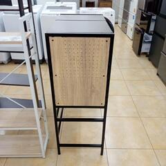 リユースのサカイ太田店★ジモティ割あり★  ラック ブラック✕ブラウン H110×D41×W76 クリーニング済み OJ10685の画像