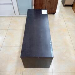 リユースのサカイ太田店★ジモティ割あり★  TV台 ダークブラウン H38.5×D39×W105.5 クリーニング済み OJ10686の画像