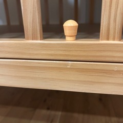 KATOJI ベビーベッド ハイシート 70x120cmの画像