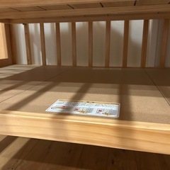 KATOJI ベビーベッド ハイシート 70x120cmの画像