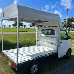 スズキキャリー！構想案通りにDIY！脱着可能FRPルーフ！骨組みフレームのみ！の画像