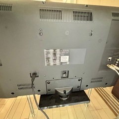 Panasonic ハイビジョン液晶テレビ 2023年製　ガラス台付きの画像