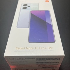 Xiaomi Redmi Note 13 Pro+ 5G グローバル版 スマートフォン　12G＋512GBの画像