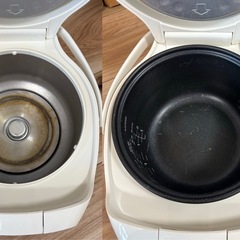 タイガー マイコン炊飯ジャー JAI-R551 しゃもじつきの画像