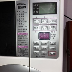 【中古】Panasonic オーブンレンジ　※ターンテーブルの丸皿ナシの画像