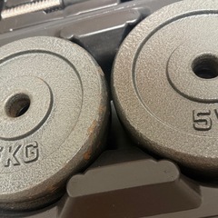 2WAY 筋トレセット  バーベル ダンベル シャフトの画像