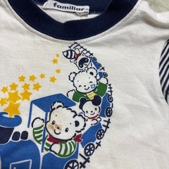 訳あり　ファミリア　パジャマ　80の画像