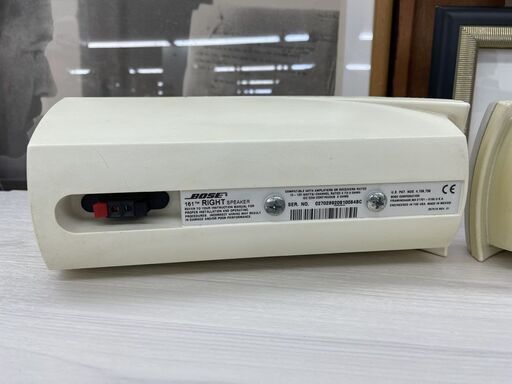 BOSE マイクロスピーカーシステム 161 ペア ホワイト ブラケット付き