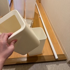 袋が見えにくいダストボックス チューブラスクエアの画像