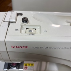 SINGER ミシン 下糸上糸つきの画像