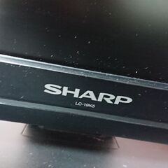 テレビSHARP LCー19K5の画像