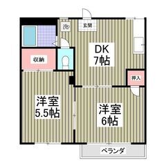 💕初期費用分割相談可、一人暮らしカップルにおすすめ、南むきのお部...