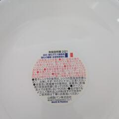 【未使用】ヤマザキ　白い皿　5枚　フランス製の画像