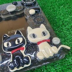 新品 KURONE/クロネ 猫のフォトフレーム 2個セットの画像