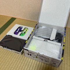 Switch 有機EL スプラトゥーン3 本体 microSD 512GB 美品の画像