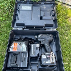 HITACHI.製、インパクトドライバー、14.4v.6.0Ahの画像