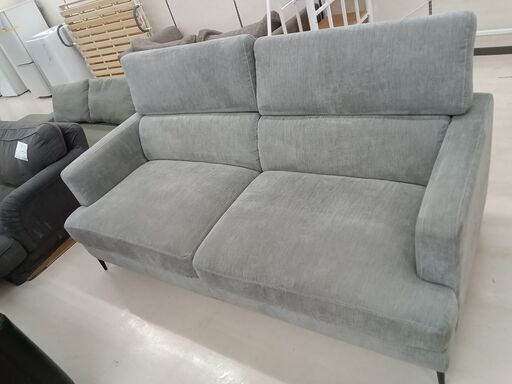 ☆ジモティ割あり☆ ソファ グレージュ H65×D70×W145 クリーニング済み
