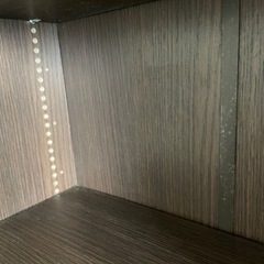 【中古】本棚(ブラウン)譲ります。の画像