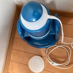 かき氷器　電動　かき氷の画像