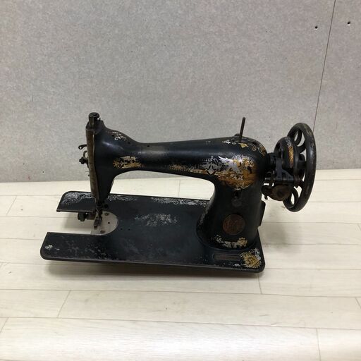 SINGER シンガー 足踏みミシン Y1328377 アンティーク レトロ ヴィンテージ 動作確認済 家具 インテリア　1923年頃製造　【糸島市内 送料無料】250824-3