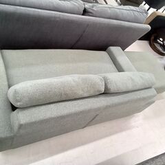 リユースのサカイ栃木店★ジモティ割あり★  ソファー グレー W150×D83×H67 クリーニング済み TC10346の画像