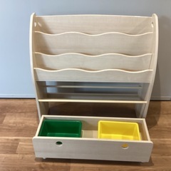 キッズ収納ラック【町田市再生家具】251514の画像