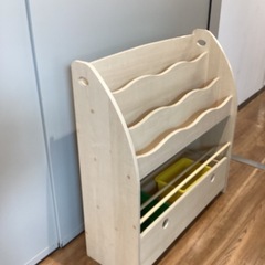 キッズ収納ラック【町田市再生家具】251514の画像