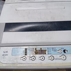 洗濯機あげます（やや難あり）の画像