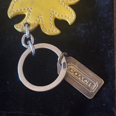 coachキーホルダーの画像