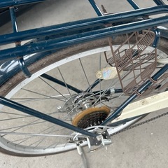 古い自転車（取引中）の画像