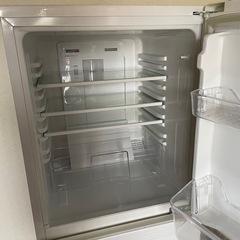 ユーイング2ドア冷凍冷蔵庫110Lの画像