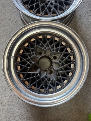 当時物 旧車 SSR フォーミュラメッシュ 14インチ PCD114.3 6J オフセット不明 カプチーノ等に