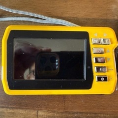 【未使用品】　防水アクションカメラ　4K（SDカード付き）子どもの初カメラに。の画像