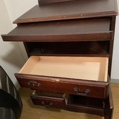 中古ゴルフクラブ一式＋小タンスの画像