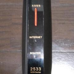 Wi-Fiルーター WSR-2533DHP3　無線LAN親機の画像