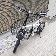 電動アシスト自転車 ジャンク品（スイッチ不良・後輪パンク・鍵無し）無料引き取りの画像