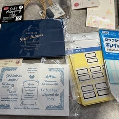 ラッピング用品、シールなどの画像