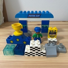 LEGO　レゴデュプロ サーキットブロック トロフィー整備士　の画像