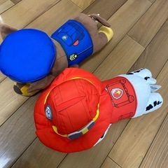 ①ぬいぐるみ パウパトロール 2個セットの画像