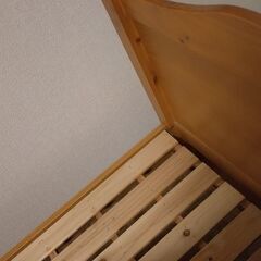 ニトリ シングルベッドの画像