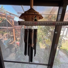 木製風鈴（たぶんフィリピン土産？）の画像