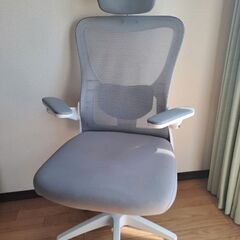 快適グレーオフィスチェア 美品の画像